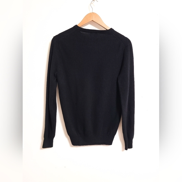 J. Crew Collection Italian Cashmere Sweater in Black - Picture 4 of 7